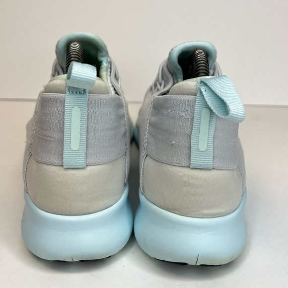 Nike Free RN CMTR Commuter Womens Sz 8 880842-012 Pure Platinum/Powder Blu NICE! - Picture 4 of 15